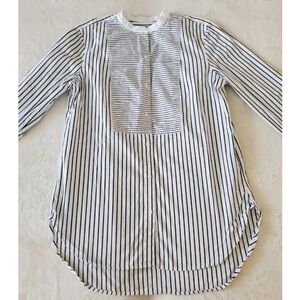 Ralph Lauren women’s Black and White Striped Blouse